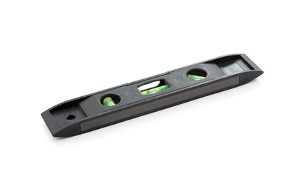 Construction Water level gauge isolated on white background