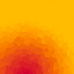 abstract orange background with crystal texture