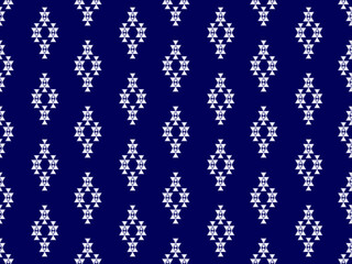 Modern contemporary style pattern design. Seamless for background, carpet, wallpaper, clothing, wrap, batik, fabric, sarong, embroidery, style, Vector Image