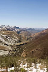 Foto auf Leinwand Sani Pass, Drakensbergen, South-Africa © AGAMI
