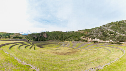 Moray, archaeological site located in the sacred valley of Cusco.