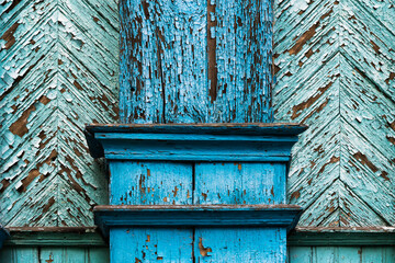 Wooden architecture of Murom, a city in Russia. 