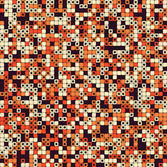 Fototapeta premium Abstract Geometric Pattern generative computational art illustration