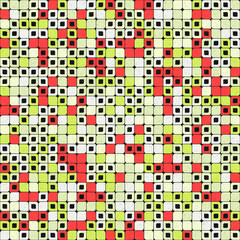Abstract Geometric Pattern generative computational art illustration