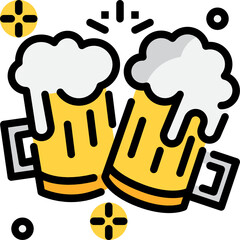 beer color outline icon