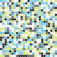 Abstract Geometric Pattern generative computational art illustration