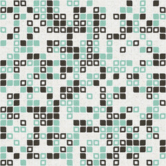 Abstract Geometric Pattern generative computational art illustration