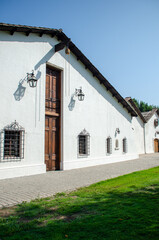 Main building of the Viña Undurraga winery near Santiago, Chile