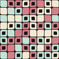 Abstract Geometric Pattern generative computational art illustration