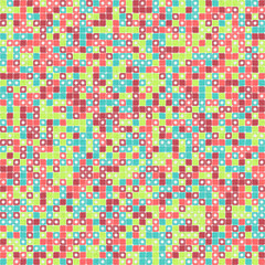 Abstract Geometric Pattern generative computational art illustration