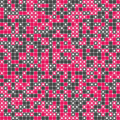 Fototapeta premium Abstract Geometric Pattern generative computational art illustration