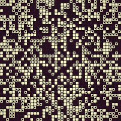 Fototapeta premium Abstract Geometric Pattern generative computational art illustration