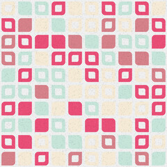 Abstract Geometric Pattern generative computational art illustration