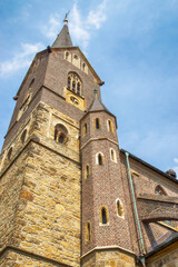 Fototapeta na wymiar Katholische Pfarrkirche St. Georg in Marl, Nordrhein-Westfalen