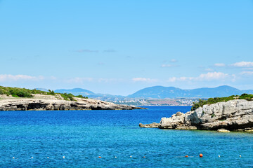 Demircili bay in Urla, İzmir, Turkey.