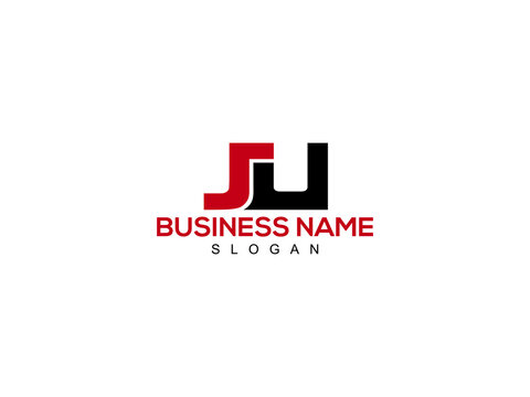 Letter JU, Creative ju Logo Icon Vector Image Design For Business