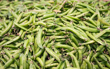peas are sold in the store
