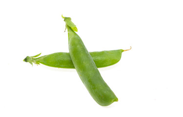 green peas isolated