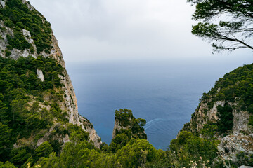 Fototapeta na wymiar Capri island , Italy, Europe