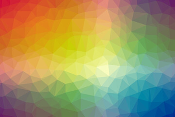 Abstract low polygon background