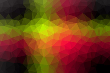 Abstract low polygon background