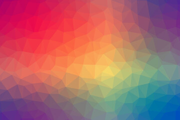 Fototapeta premium Abstract low polygon background