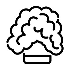 Icon Of Chemistry Reaction In Glass