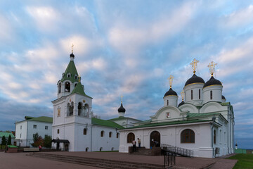 Fototapeta na wymiar Church architecture of Murom, a city in Russia. 
