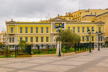 Neoclassical Style Buildings, Athens, Greece