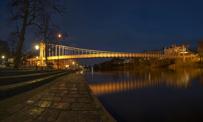 River Dee Chester Suspension Bridge