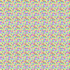 Seamless mosaic background. Very small squares of different colors.