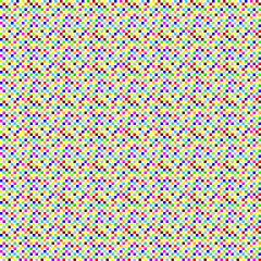 Seamless mosaic background. Very small squares of different colors.