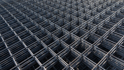 The rebar is bonded with steel wire for use as a construction infrastructure. Which part of the...