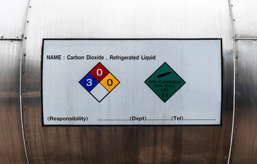 Chemical Label Carbon Dioxide Chemical Formula Chemical Properties and responsible agencies