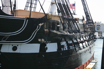 Gun Deck of the USS Frigate Constitution Old Ironsides