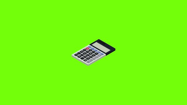 Calculator icon animation