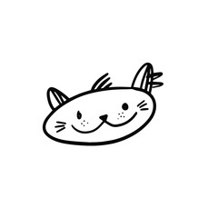 Cat. Hand drawn illustration