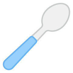 Trendy vector design of spoon icon
