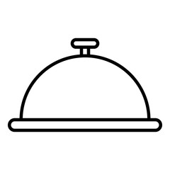 A trendy vector design of cloche