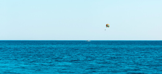 Seascape view from Dahab Sina, Egypt | Lanscape sea and mountains