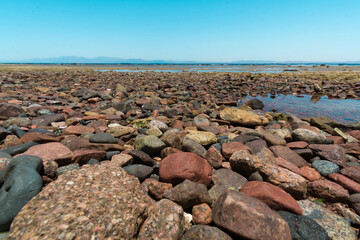 Seascape view from Dahab Sina, Egypt | Lanscape sea and mountains