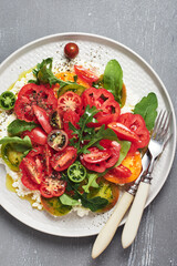 Tomato salad.