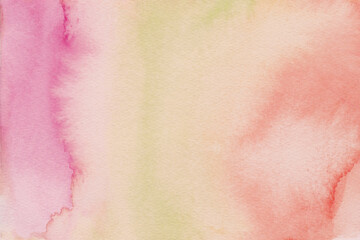 Colorful watercolor abstract background. Watercolor pastel wallpaper