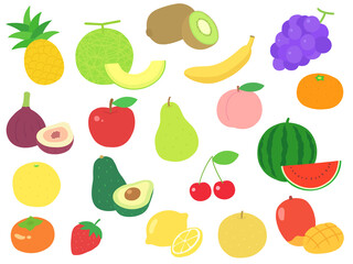 果物のイラストセット