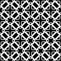 Seamless vector pattern in geometric ornamental style. 