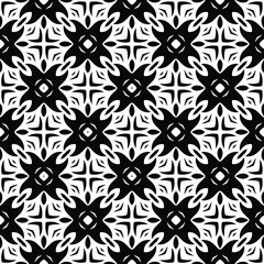 Seamless vector pattern in geometric ornamental style.