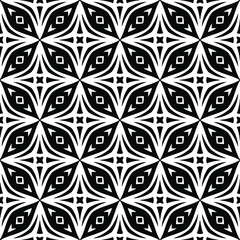 Seamless vector pattern in geometric ornamental style.