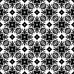 Gardinen Seamless vector pattern in geometric ornamental style. © t2k4