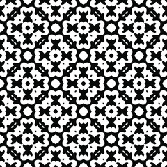 Seamless vector pattern in geometric ornamental style.