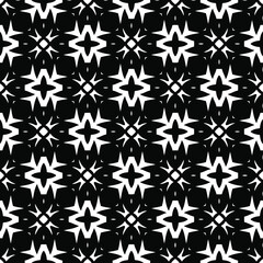 Seamless vector pattern in geometric ornamental style.